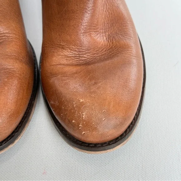 Seychelles Womens 7 Boots Brown Leather Riding Knee High Side Zip Equestrian - Picture 6 of 12